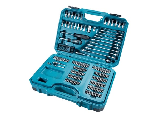 Makita E-10883 - Verktøyssett - 221 deler - inn boks