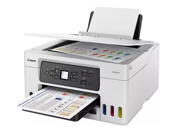 Canon MAXIFY GX3050 - Multifunksjonsskriver - farge - ink-jet - påfyllbar - Legal (216 x 356 mm) (original) - A4/Legal (medie) - opp til 18 ipm (tr...