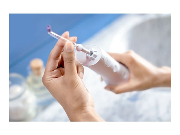Philips Sonicare Power Flosser 3000 HX3826 - Munnutskyller - trådløs - hvit