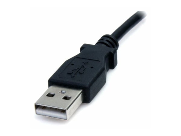 StarTech 3 ft USB to Type M Barrel 5V DC Power Cable - Power cable - USB (power only) (M) to DC jack 5.5 mm (M) - 3 ft - molded - black - USB2TYPEM...