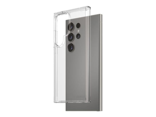 PanzerGlass HardCase - Clear Edition - baksidedeksel for mobiltelefon - polykarbonat, selvhelbredende TPU - gjennomsiktig - for Samsung Galaxy S24 ...