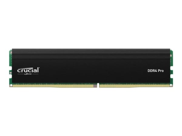 Crucial Pro - DDR4 - modul - 16 GB - DIMM 288-pin lav profil - 3200 MHz / PC4-25600 - CL22 - 1.2 V - ikke-bufret - ikke-ECC - atlasksort