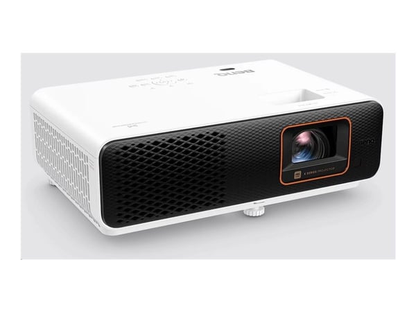 BenQ X500i - DLP-projektor - 4-fargers RGB LED - 3D - 2200 ANSI-lumen - 3840 x 2160 - 16:9 - 4K - 802.11ac trådløs / Bluetooth 5.0 / AirPlay
