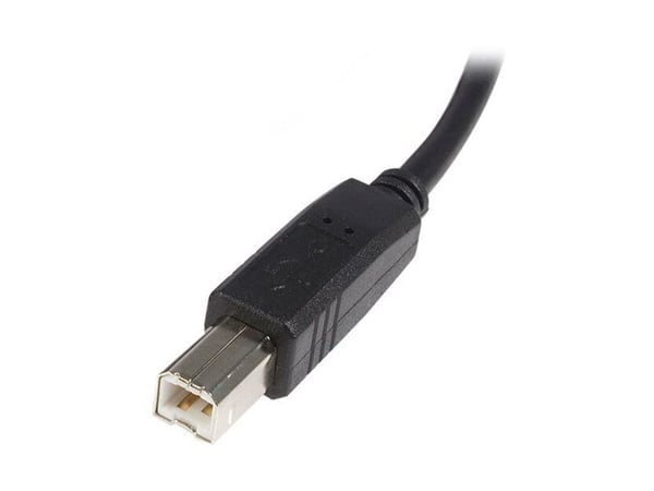StarTech 5m USB 2.0 A to B Cable M/M - USB-kabel - USB (hann) til USB-type B (hann) - USB 2.0 - 5 m - svart
