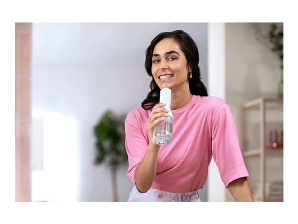Philips Sonicare Power Flosser 3000 HX3826 - Munnutskyller - trådløs - hvit