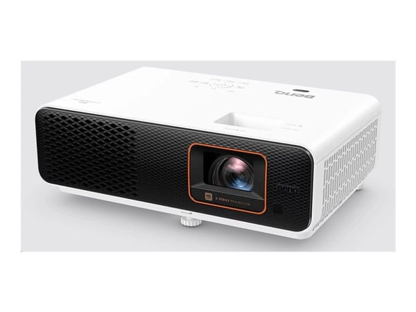 BenQ X500i - DLP-projektor - 4-fargers RGB LED - 3D - 2200 ANSI-lumen - 3840 x 2160 - 16:9 - 4K - 802.11ac trådløs / Bluetooth 5.0 / AirPlay