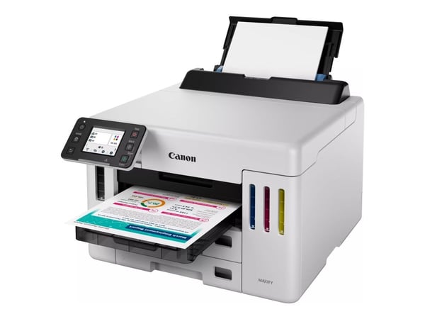 Canon MAXIFY GX5550 - Skriver - farge - Dupleks - ink-jet - ITS - A4/Legal - 600 x 1200 dpi - inntil 24 ipm (mono) / inntil 15.5 ipm (farge) - kapa...