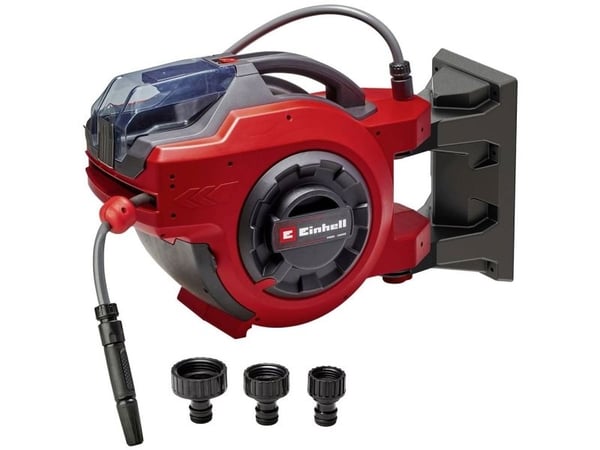 Einhell GE-HR 18/30 Li-Solo, Vegg-montert Hjul, Automatisk, Funksjonell, Sort, Rød, Vegg-montert, 30 m - SOLO