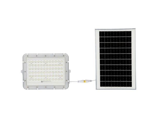 V-TAC VT-120W 7843 LED Escape Light, aurinkomoduuli 15 W Cool White Valkoinen valkoinen