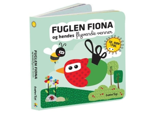 Wacky Wonders-bok: Se, Rør og Kjenn – Fuglen Fiona (DK) | Majbritt Perry | Språk: Dansk