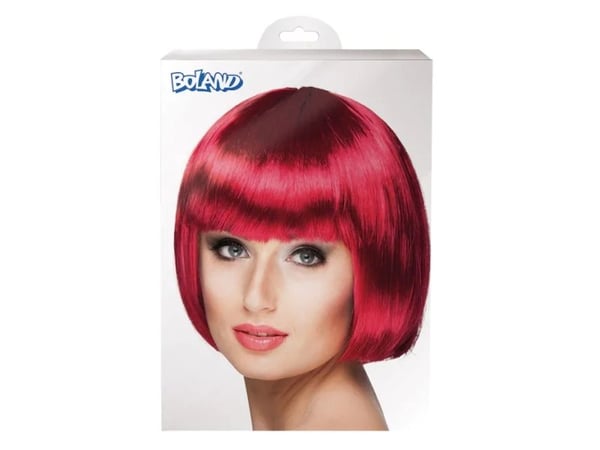 Boland 85877, Maskeradperuk, Vuxen, Honkoppling, Polyester, Röd, 200 g