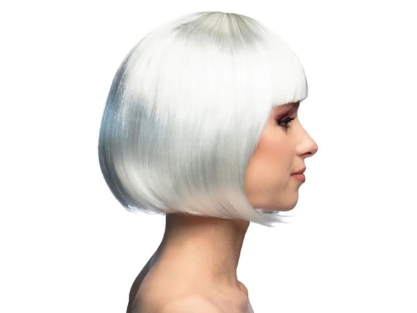 Boland 85887, Maskeradperuk, Vuxen, Honkoppling, Polyester, Vit, 212 g