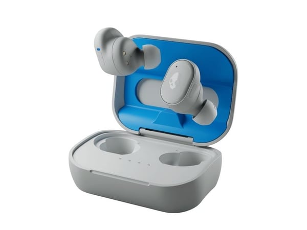 Skullcandy Grind - True wireless-hodetelefoner med mikrofon - i øret - Bluetooth - blå, lysegrå