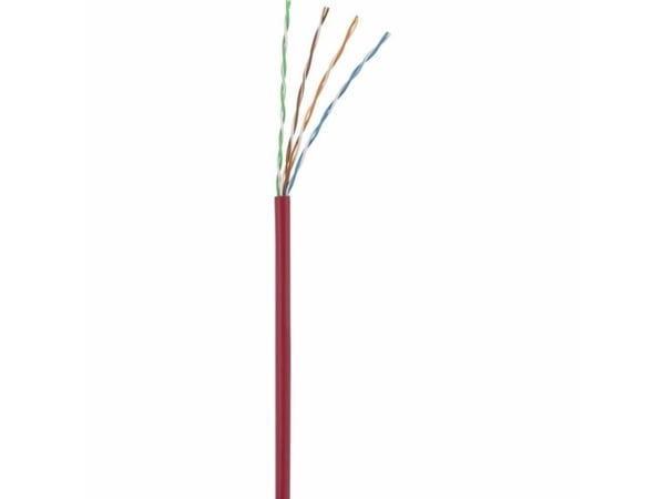Renkforce RF-5044012, 3 m, Cat5e, U/UTP (UTP), RJ-45, RJ-45, Rød