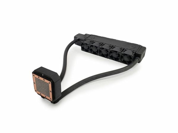 Dynatron L25-1, Alt-i-ett væskekjøler, 4 cm, 3300 RPM, 12000 RPM, Svart