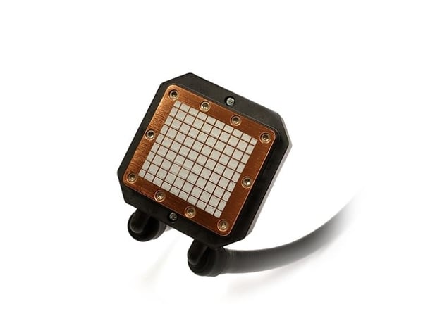 Dynatron L25-1, Alt-i-ett væskekjøler, 4 cm, 3300 RPM, 12000 RPM, Svart