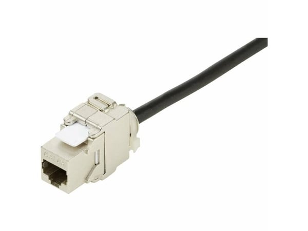 Renkforce RF-5264730, 60 m, Cat6a, S/FTP (S-STP), RJ-45, RJ-45, Sort
