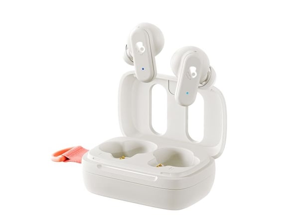 Skullcandy Dime 3 - True wireless-hodetelefoner med mikrofon - i øret - lydisolerende - benfarget