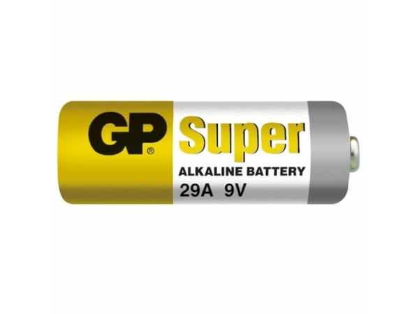 GP Batterier Høyspent GP29AF, Engangsbatteri, 9V, Alkaline, 9 V, 1 stk, 18 mAh