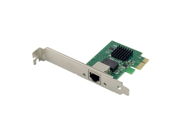 LevelOne GNC-0113, Intern, Koblet med ledninger (ikke trådløs), PCI Express, Ethernet, 5000 Mbit/s, Grønn