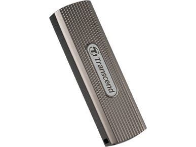 Transcend ESD330C, 1 TB, USB Type-C, 1050 MB/s, 10 Gbit/s, Salasanasuojaus, Ruskea, Harmaa