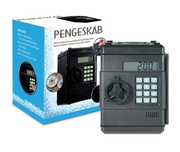 Money Bank DKK coins