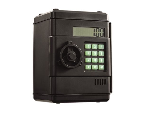Money Bank DKK coins