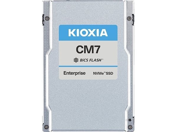 Kioxia CM7-V, 6400 GB, 2.5", 14000 MB/s
