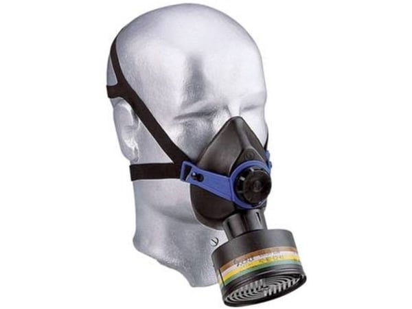 Ekastu Polimask 330 466 605 Åndedrætsbeskyttelse halvmaske ilman suodatinta 1 stk DIN EN 140, DIN EN 148-1