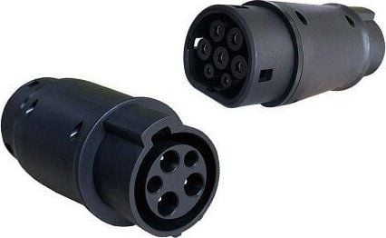 Elbiladapter Duosida Type 2 (Hunn) til Type 1 (Hann)