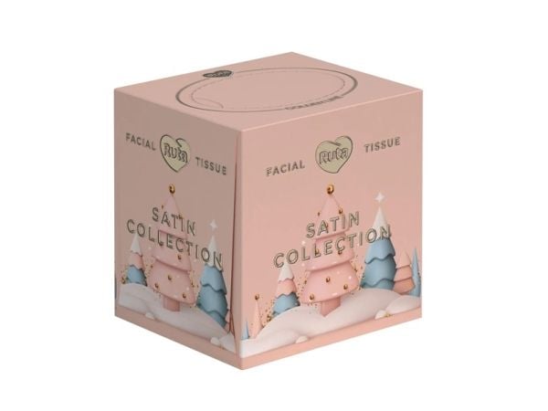 Tissue Ruta 80kpl 2L valkoinen kuutio
