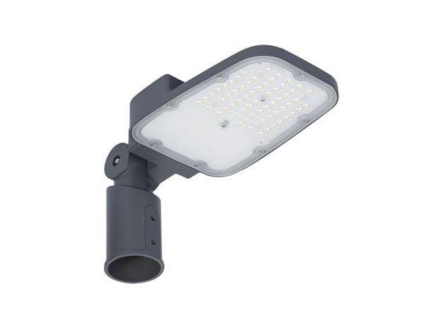 LEDVANCE Streetlight Area S vejarmatur 4050lm 30W/740 Ø48-60 (ekstra bredstrålende) grå IP66