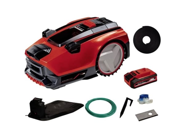Einhell FREELEXO CAM 500, Robotgressklipper, 500 m², 18 cm, 25%, Børstet, IPX4