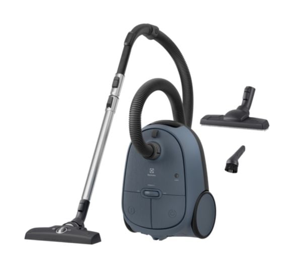 Electrolux EB61C2DBP, 750 W, Sylindervakuum, Tørr, Støv pose, 3,5 l, HEPA