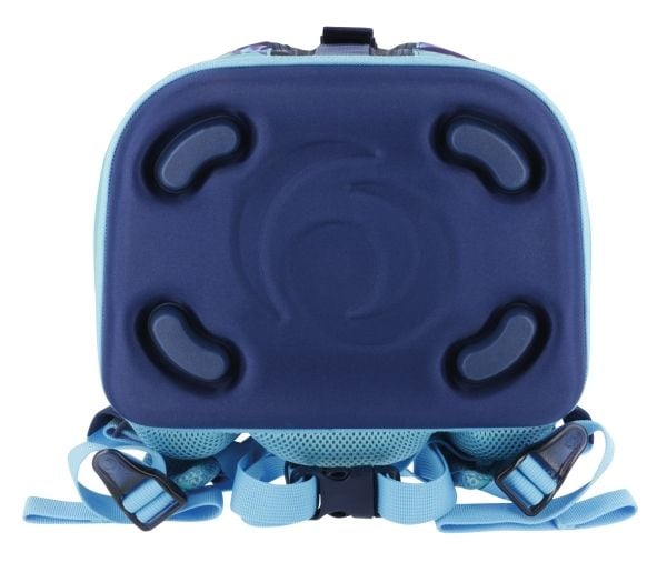 Herlitz SoftLight Plus Greenline Blue Ice, Lunchboks, Pennal, Pencil pouch, Skolesekk, Sportsbag, Jente, Barneskole, Ryggsekk, 18 l, Forlomme, Side...