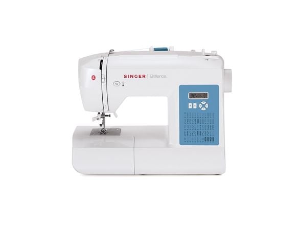 Singer Brilliance 6160 - Symaskin - 60 stygn - 4 enstegsknapphål - LCD bildskärm