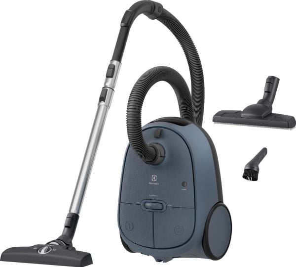 Electrolux EB61C2DBP, 750 W, Sylindervakuum, Tørr, Støv pose, 3,5 l, HEPA
