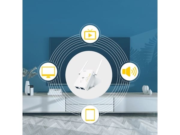 Strong Universal Repeater 300 - V2 - rekkeviddeutvider for Wi-Fi - Wi-Fi - 2.4 GHz
