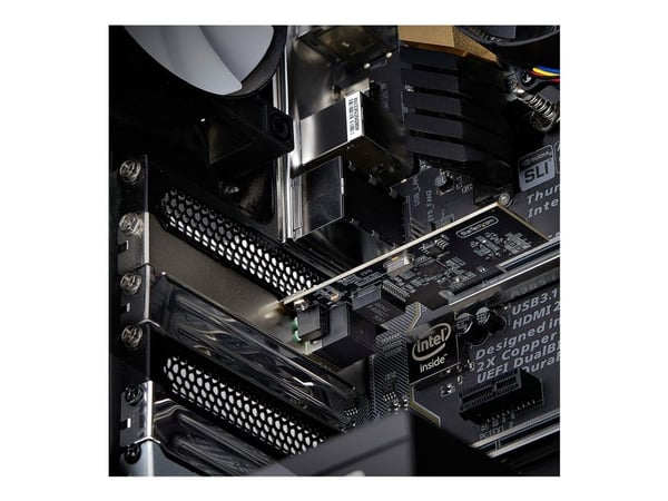 Startech 1-Port 2.5G NBASE-T PCIe Network Card, Computer Network Interface Card, Intel I225-V, Single-Port Ethernet, Multi-Gigabit NIC (PR12GI-NETW...
