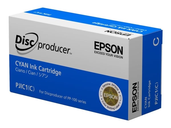 Epson - 31,5 ml - syaani - alkuperäinen - värikasetti - Discproducer PP-100, PP-50 -laitteille