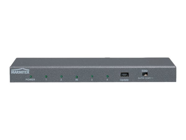 Marmitek Split 614 UHD - 2.0 - video/lyd-splitter - 4 x HDMI - stasjonær