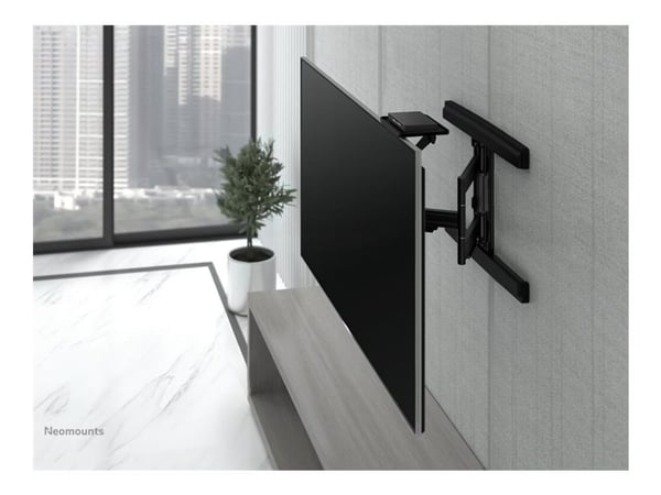 Neomounts AWL28-210BL1 - Hylle - for LCD-skjerm - på flatpanel