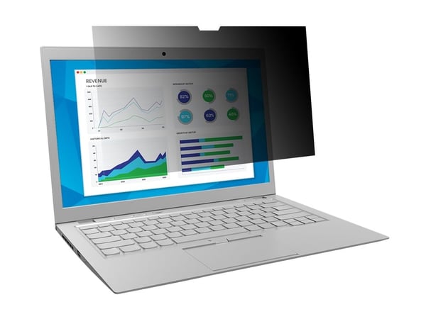 3M personvernfilter - Notebookpersonvernsfilter - 15.6" - svart
