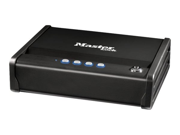 Master Lock No. MLD08E - Säker - massivt stål - svart