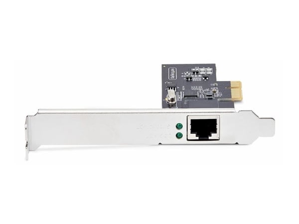 Startech 1-Port 2.5G NBASE-T PCIe Network Card, Computer Network Interface Card, Intel I225-V, Single-Port Ethernet, Multi-Gigabit NIC (PR12GI-NETW...