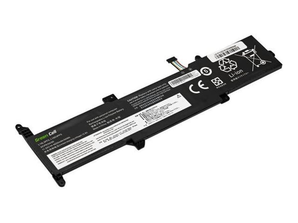 Green Cell - Batteri til bærbar PC (tilsvarer: Lenovo L19C3PF7, Lenovo L19D3PF5, Lenovo L19L3PF5) - litiumpolymer - 3-cellers - 4650 mAh