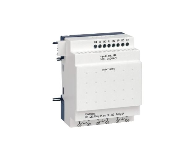 Schneider Electric SR3XT141FU, Hvid, C-Tick GOST CSA GL UL, 120 - 240 V, 50 - 60 Hz, 220 g, 100 mm
