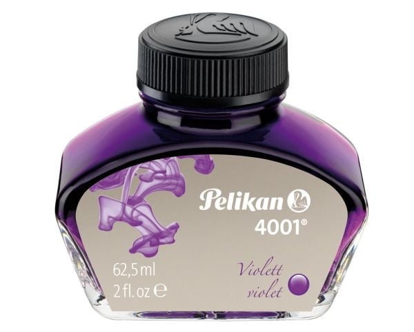 Pelikan 4001, Fiolett, 62,5 ml, 1 stykker, Fiolett, Tyskland