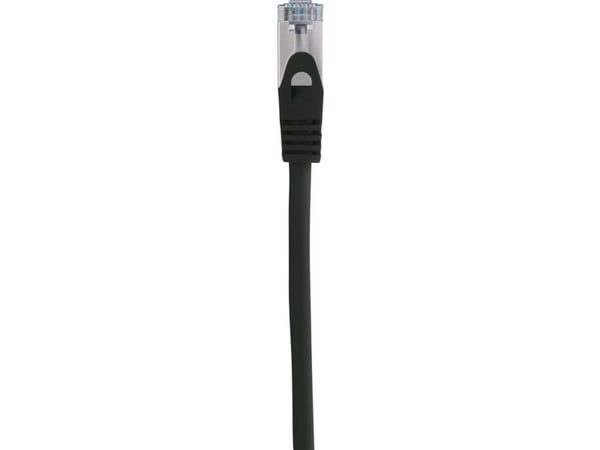 Renkforce RF-5047478, 2 m, Cat6a, S/FTP (S-STP), RJ-45, RJ-45, Sort