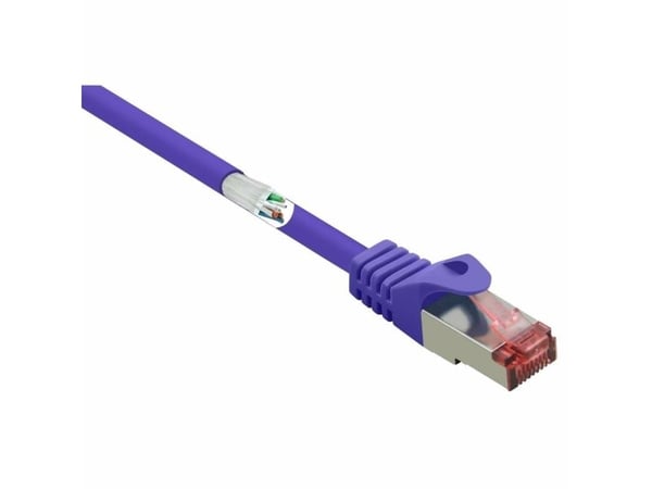 Renkforce RF-4724912, 0,15 m, Cat6, S/FTP (S-STP), RJ-45, RJ-45, Fiolett